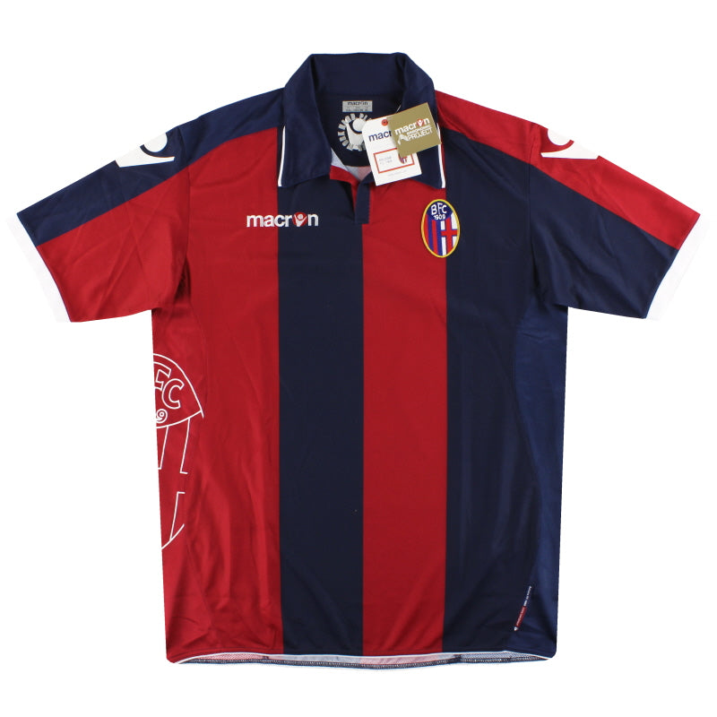 2010-11 Bologna Macron Home Shirt *w/tags* XL Football Shirt