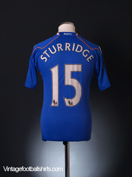 2010-11 Bolton Away Shirt Sturridge #15 XS Football Shirt