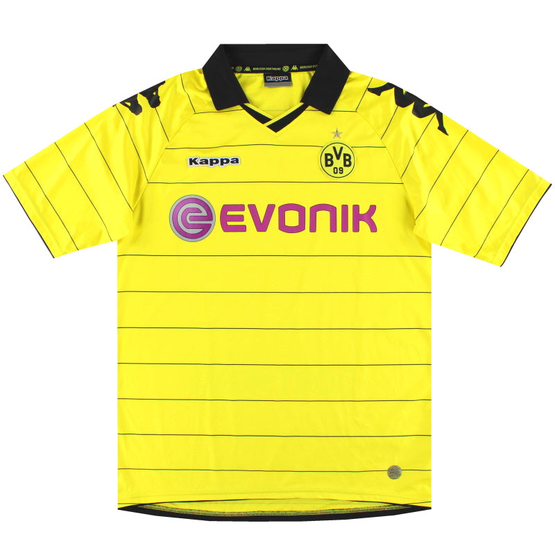 2010-11 Borussia Dortmund Kappa Home Shirt M Football Shirt