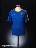 2010-11 Brazil Away Shirt L Football Shirt