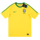 2010-11 Brazil Nike Home Shirt *BNIB* L.Boys Football Shirt
