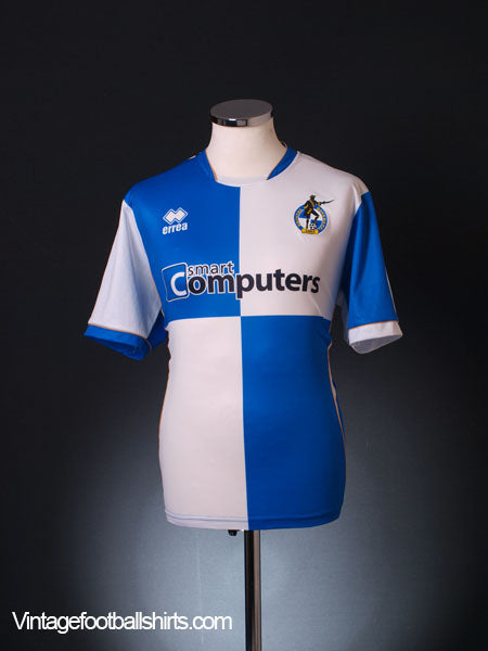 2010-11 Bristol Rovers Home Shirt M Football Shirt