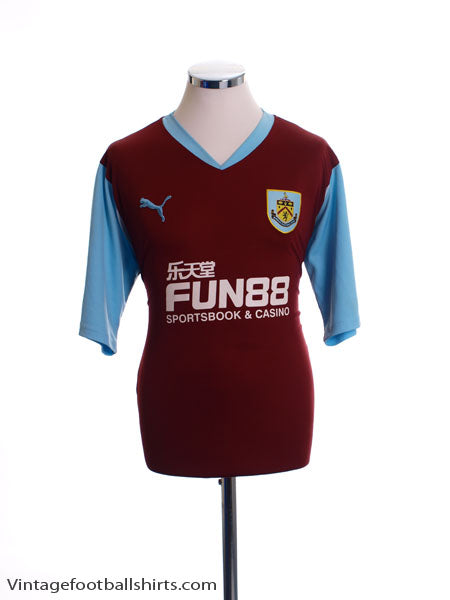 2010-11 Burnley Home Shirt L Football Shirt
