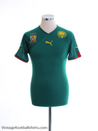2010-11 Cameroon Home Shirt S Football Shirt