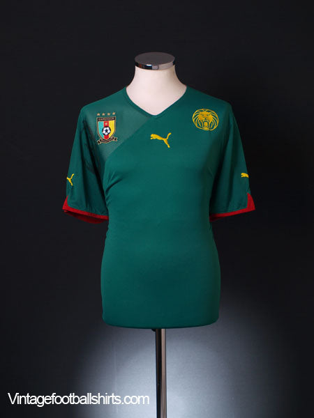 2010-11 Cameroon Home Shirt XL Football Shirt
