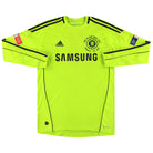2010-11 Chelsea adidas 'F.A Cup Final' Goalkeeper Shirt Cech #1 *Mint* L/S M Football Shirt