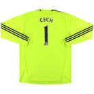 2010-11 Chelsea adidas Goalkeeper Shirt Cech #1 *w/tags* L/S XL Football Shirt