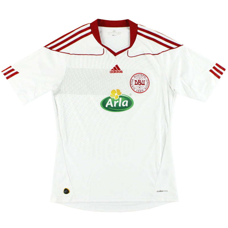 2010-11 Denmark adidas Away Shirt M Football Shirt