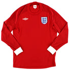 2010-11 England Away Shirt L/S *Mint* XL Football Shirt
