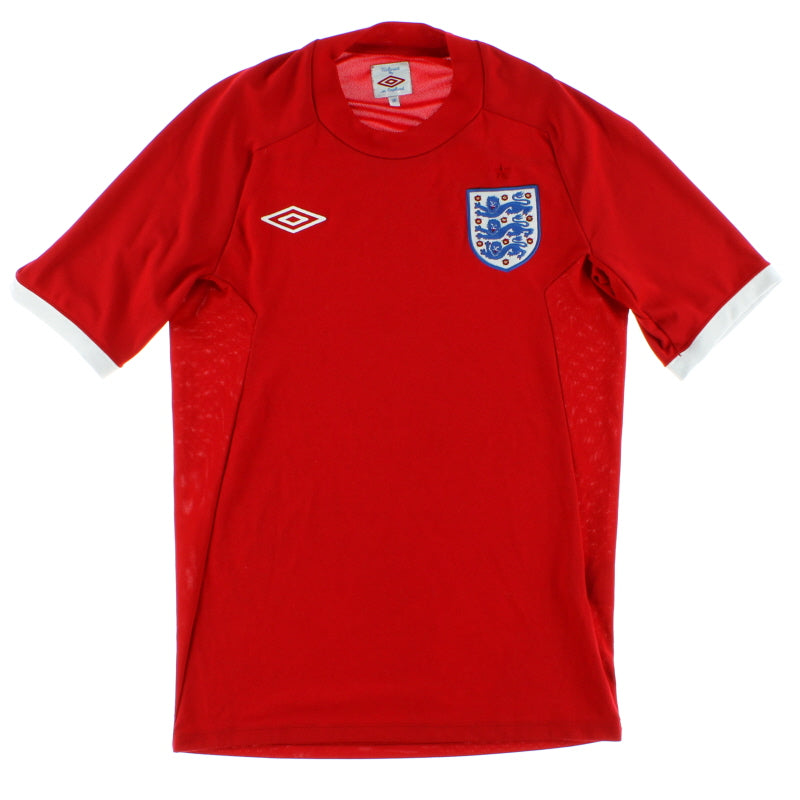 2010-11 England Away Shirt S Football Shirt