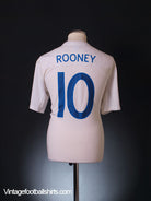 2010-11 England Home Shirt Rooney #10 L Football Shirt