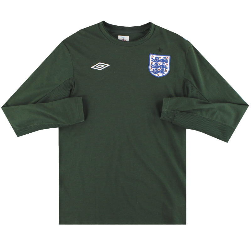 2010-11 England Umbro Goalkeeper Shirt M Football Shirt