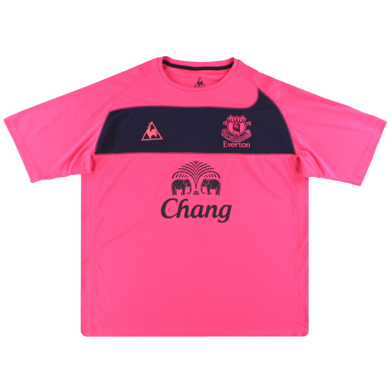 2010-11 Everton Le Coq Sportif Away Shirt XXL Vintage Football