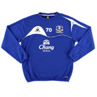 2010-11 Everton Player Issue Training Jumper #70 L Sweatshirt