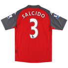 2010-11 Fulham Kappa Away Shirt Salcido #3 M Football Shirt