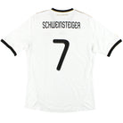 2010-11 Germany adidas Home Shirt Schweinsteiger #7 XL Football Shirt