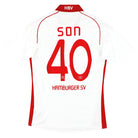 2010-11 Hamburg adidas Home Shirt Son #40 S Football Shirt