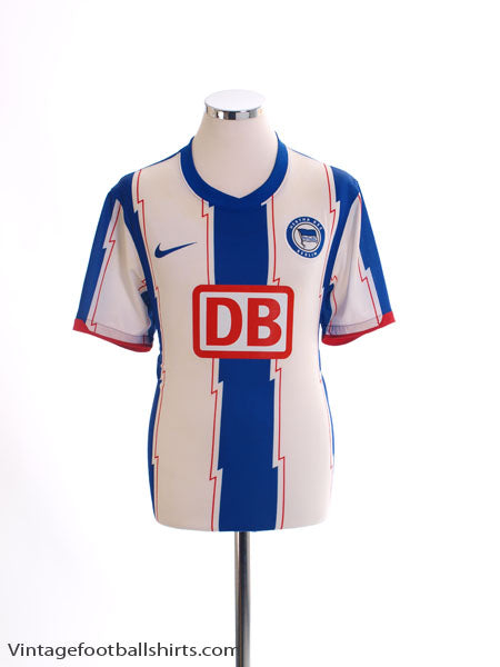 2010-11 Hertha Berlin Home Shirt M Football Shirt