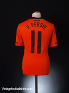 2010-11 Holland Home Shirt V.Persie #11 M Football Shirt