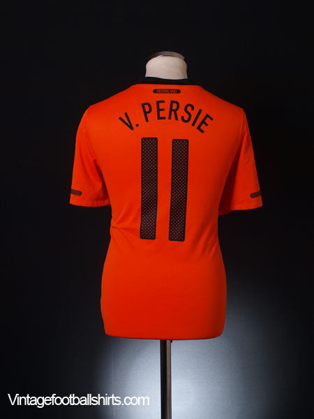 2010-11 Holland Home Shirt V.Persie #11 M Football Shirt