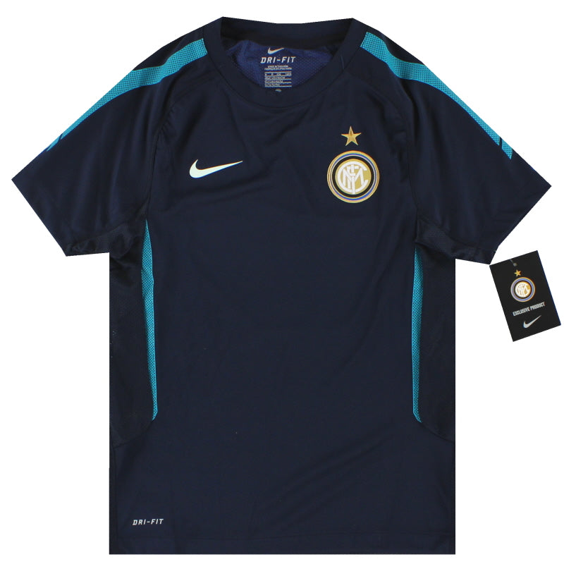 2010-11 Inter Milan Nike Training Shirt *w/tags* S.Boys 382242-462 ...