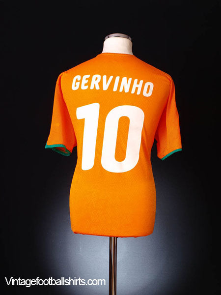 2010-11 Ivory Coast Home Shirt Gervinho #10 *As new* XL Football Shirt