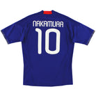 2010-11 Japan adidas Home Shirt Nakamura #10 M Football Shirt