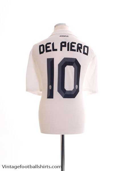 2010-11 Juventus Away Shirt Del Piero #10 *Mint* XL Vintage