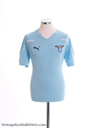 2010-11 Lazio Home Shirt M Football Shirt