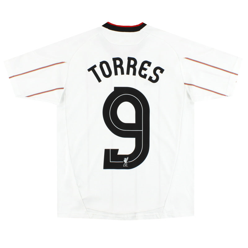 2010-11 Liverpool adidas Away Shirt Torres #9 *Mint* M.Boys Football Shirt