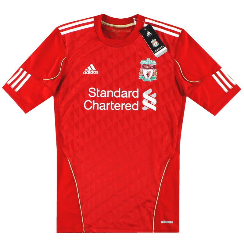 2010-11 Liverpool adidas Techfit Player Issue Home Shirt *w/tags* L Football Shirt