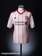 2010-11 Liverpool Away Shirt S Football Shirt
