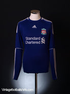 2010-11 Liverpool Goalkeeper Shirt L/S L Football Shirt