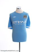 2010-11 Manchester City Home Shirt XL Football Shirt