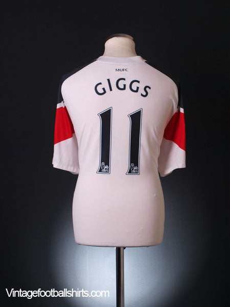 2010-11 Manchester United Away Shirt Giggs #11 XL Football Shirt