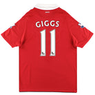 2010-11 Manchester United Nike Home Shirt Giggs #11 L Football Shirt