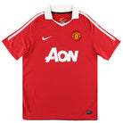 2010-11 Manchester United Home Shirt L.Boys Football Shirt