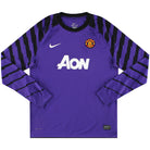 2010-11 Manchester United Nike Goalkeeper Shirt S.Boys  Football Shirt