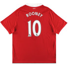 2010-11 Manchester United Nike Home Shirt Rooney #10 XL Football Shirt
