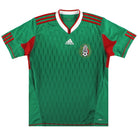 2010-11 Mexico adidas Home Shirt S Football Shirt