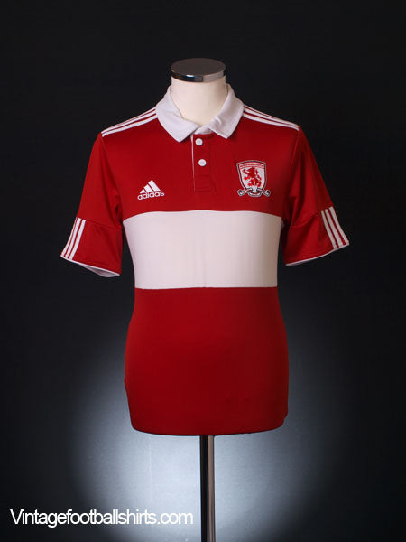 2010-11 Middlesbrough Home Shirt S Football Shirt