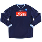 2010-11 Napoli Third Shirt #15 L/S L Football Shirt