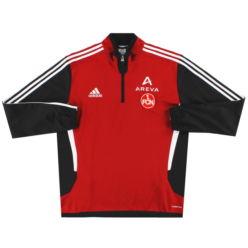 2010-11 Nurnberg adidas 1/4 Zip Track Top L/XL Jacket