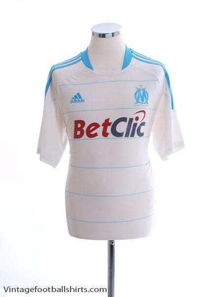 2010-11 Olympique Marseille Home Shirt M Football Shirt