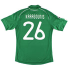 2010-11 Panathinaikos adidas CL Home Shirt Karagounis #26 *Mint* M Football Shirt