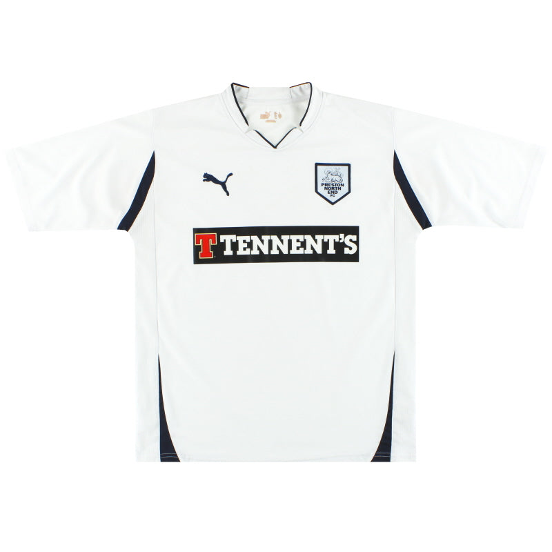 2010-11 Preston Puma Home Shirt L Football Shirt