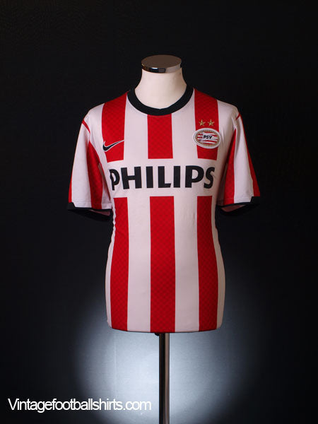 2010-11 PSV Home Shirt L Football Shirt
