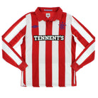 2010-11 Rangers Away Shirt L/S S Football Shirt