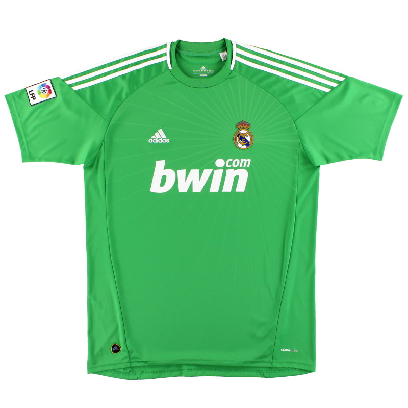 2010-11 Real Madrid adidas Goalkeeper Shirt *Mint* XL Football Shirt