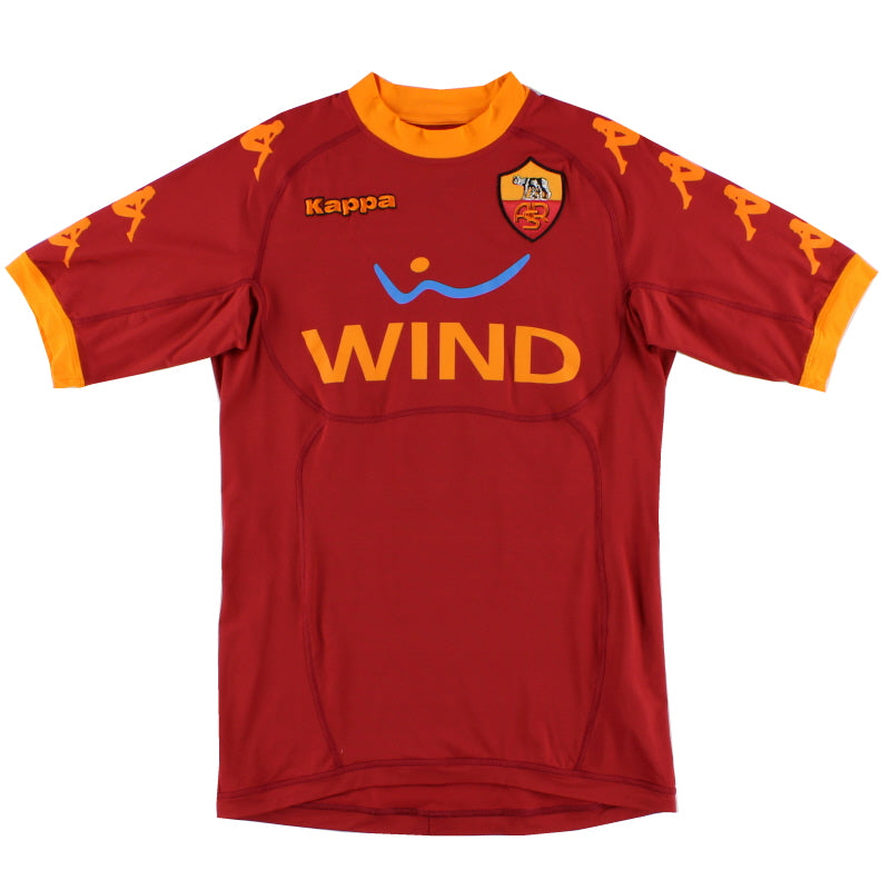 2010-11 Roma Kappa Home Shirt *Mint* XL Football Shirt